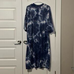 Dressed in LaLa Ozzy dress in Indigo Blue